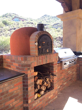 Outdoor Wood Fired Pizza Oven Mediterrani Royal